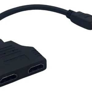 ADAPTADOR SPLITTER HDMI MACHO A 2 HDMI HEMBRA