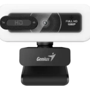 WEBCAM GENIUS FACECAM LIGHT BLACK CON LUZ FHD USB-C/A