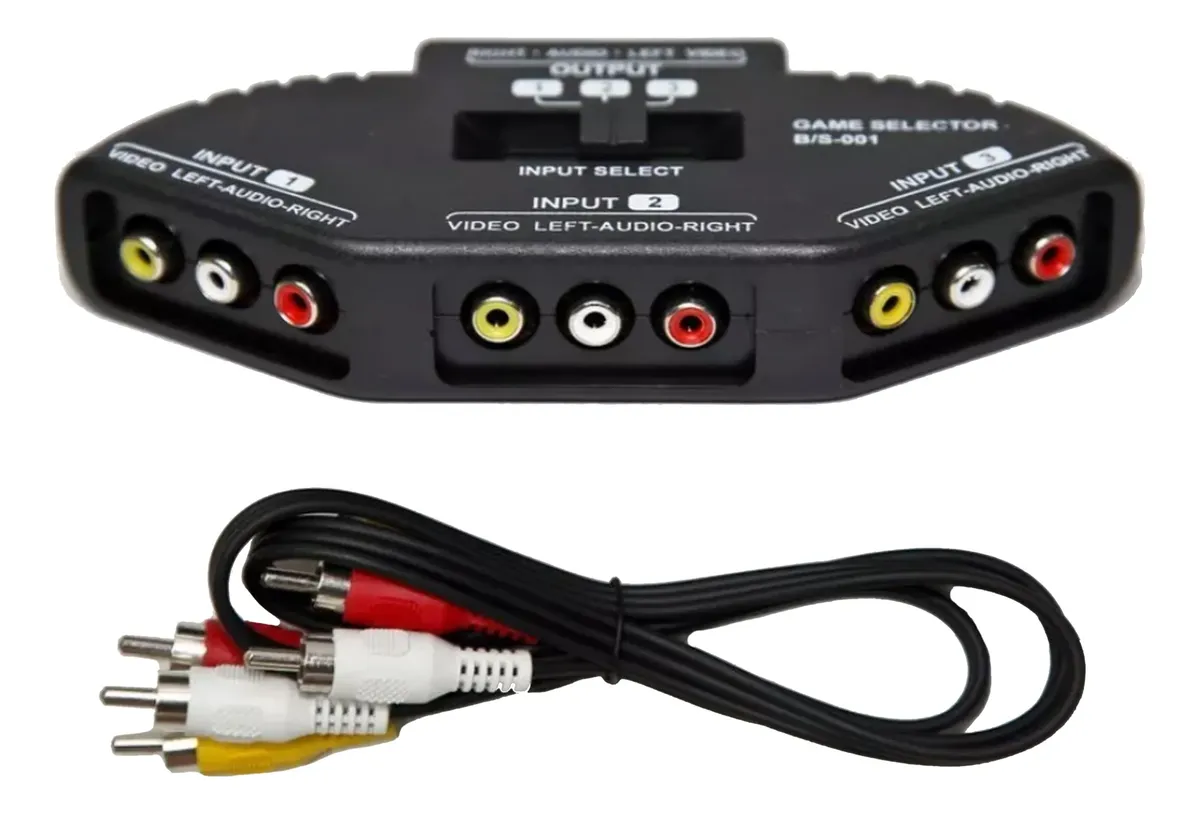 LLAVE SELECTORA DE AUDIO Y VIDEO B1248 MEGALITE LLAVE SELECTORA DE AUDIO Y VIDEO B1248 MEGALITE