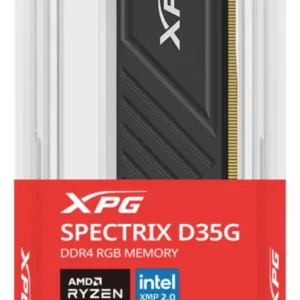 MEMORIA RAM DDR4 16GB 3200 MHZ XPG SPECTRIX D35G NEGRA