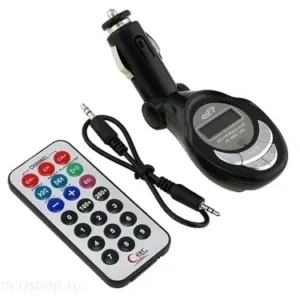 TRANSMISOR FM CAR MP3 CON DISPLAY EN CAJA KD-200