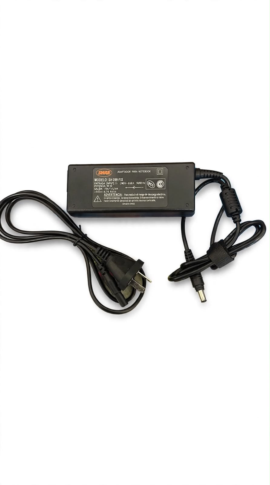FUENTE PARA NOTEBOOK SHURE SH-CNF90W-4 PARA SAMSUNG/DELL 90W 19V/4.74A PIN 5.5*3.0MM PIN INSIDE FUENTE PARA NOTEBOOK SHURE SH-CNF90W-4 PARA SAMSUNG/DELL 90W 19V/4.74A PIN 5.5*3.0MM PIN INSIDE