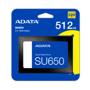 DISCO INTERNO SSD 512GB 2.5″ SATA 3.0 ADATA SU650
