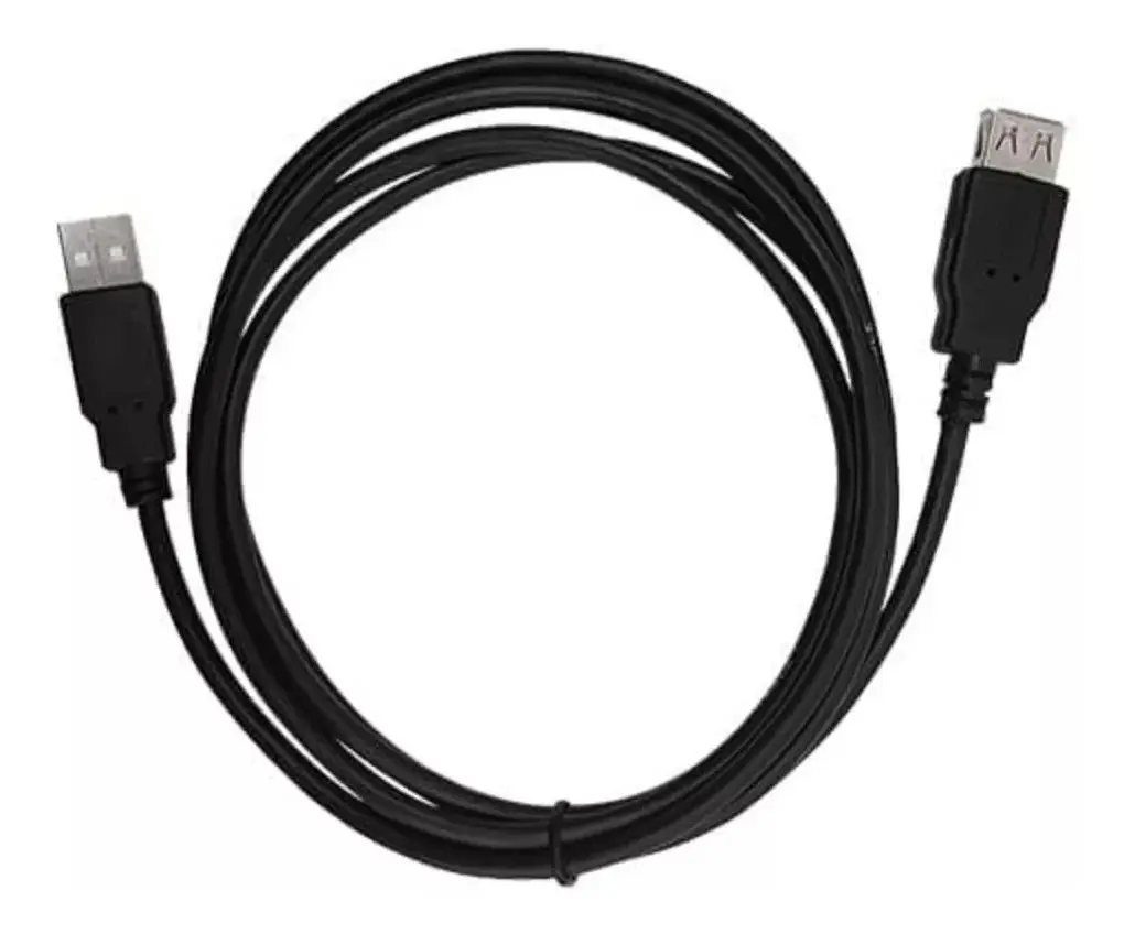 CABLE DE EXTENSIÓN USB MACHO A USB HEMBRA 1 MT CABLE DE EXTENSIÓN USB MACHO A USB HEMBRA 1 MT