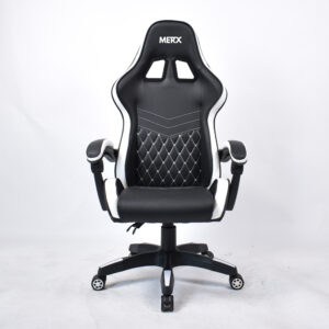 SILLA GAMER SH-200 NEGRA Y BLANCA MERX