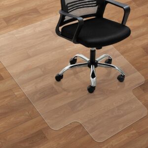 ALFOMBRA PROTECTORA PARA HABITACIÓN U OFICINA DE PVC – COLOR TRANSPARENTE – MEDIDAS 90X120CM