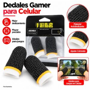 DEDALES GAMER X2 ANTISUDOR CELULAR COD FREEFIRE WN-Z11