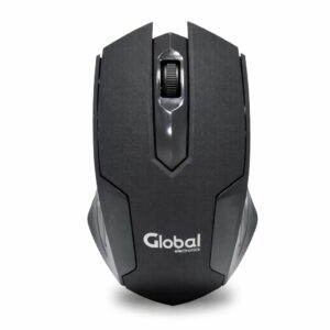 MOUSE ÓPTICO ERGONÓMICO USB SCROLL BLISTER GLOBAL M307 NEGRO