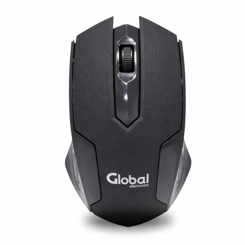 MOUSE ÓPTICO ERGONÓMICO USB SCROLL BLISTER GLOBAL M307 NEGRO