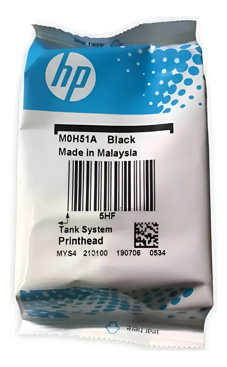 CABEZAL DE IMPRESIÓN HP GT M0H51A NEGRO - Imagen 2